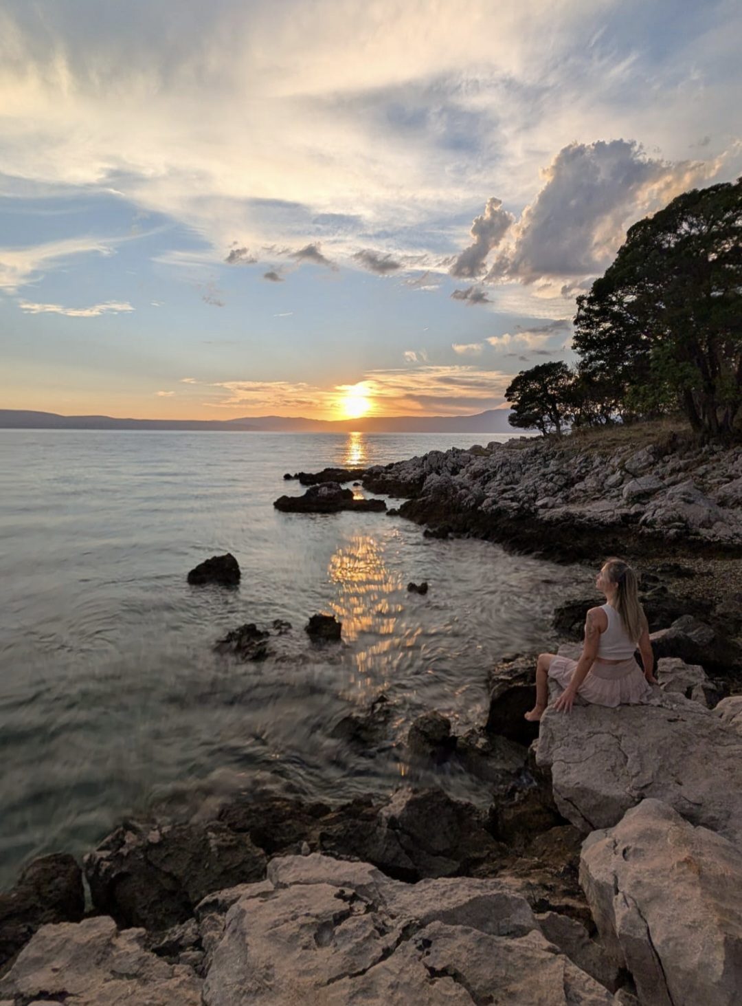 Christina Schneider am Meer